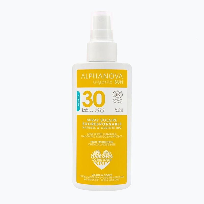 Spray de protecție solară Alphanova Sun Filtr 30