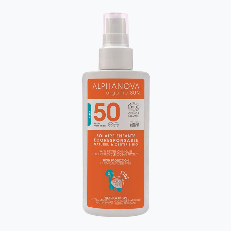 Spray de protecție solară pentru copii Alphanova Sun Filtr 50