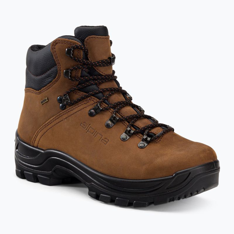 Cizme de trekking pentru bărbați Alpina Tundra brown