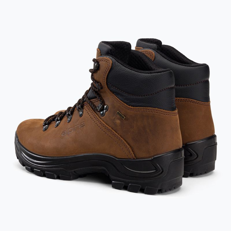 Cizme de trekking pentru bărbați Alpina Tundra brown 3