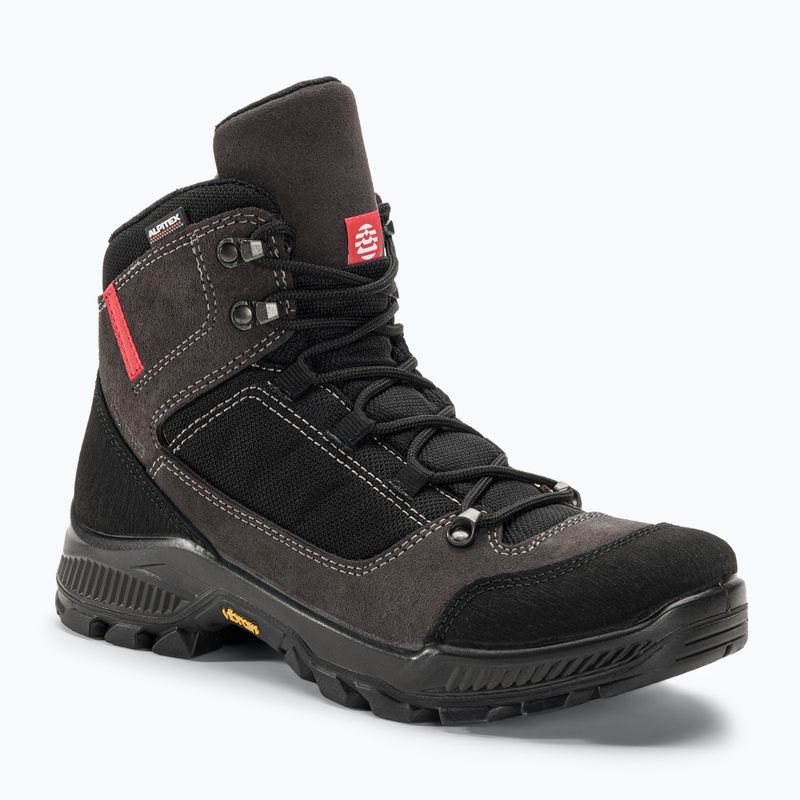 Cizme de trekking pentru bărbați Alpina Henry 2.0 gri/negru