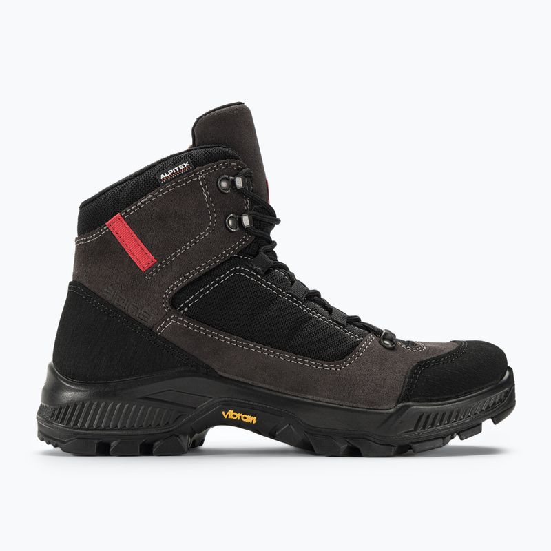 Cizme de trekking pentru bărbați Alpina Henry 2.0 gri/negru 2