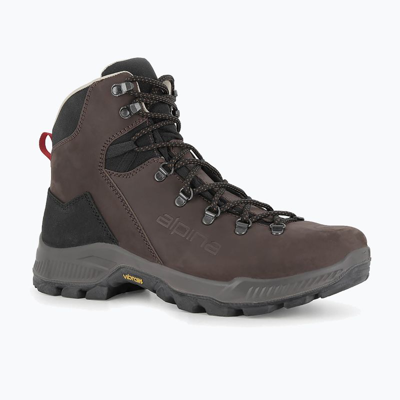 Cizme de trekking pentru femei Alpina Prima Mid maro închis 12