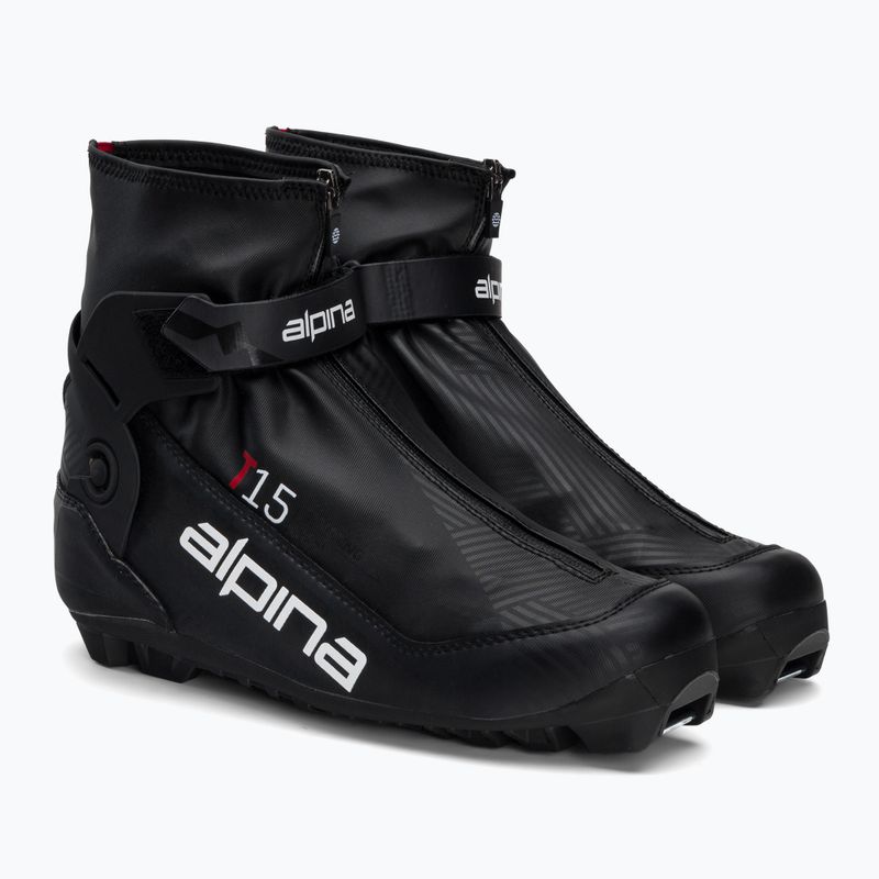 Ghete de schi fond pentru bărbați Alpina T 15 black/red 4