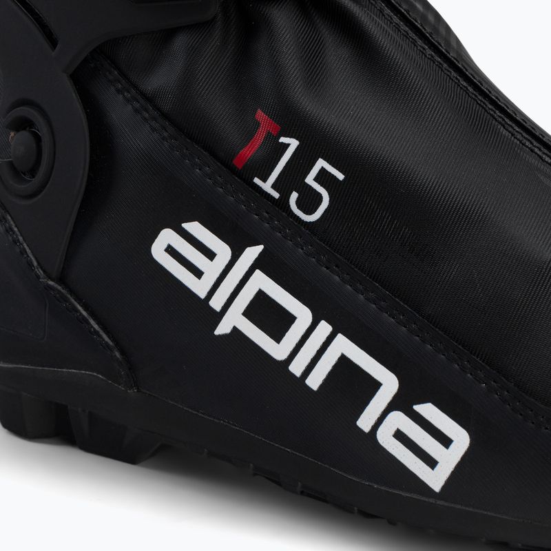 Ghete de schi fond pentru bărbați Alpina T 15 black/red 10