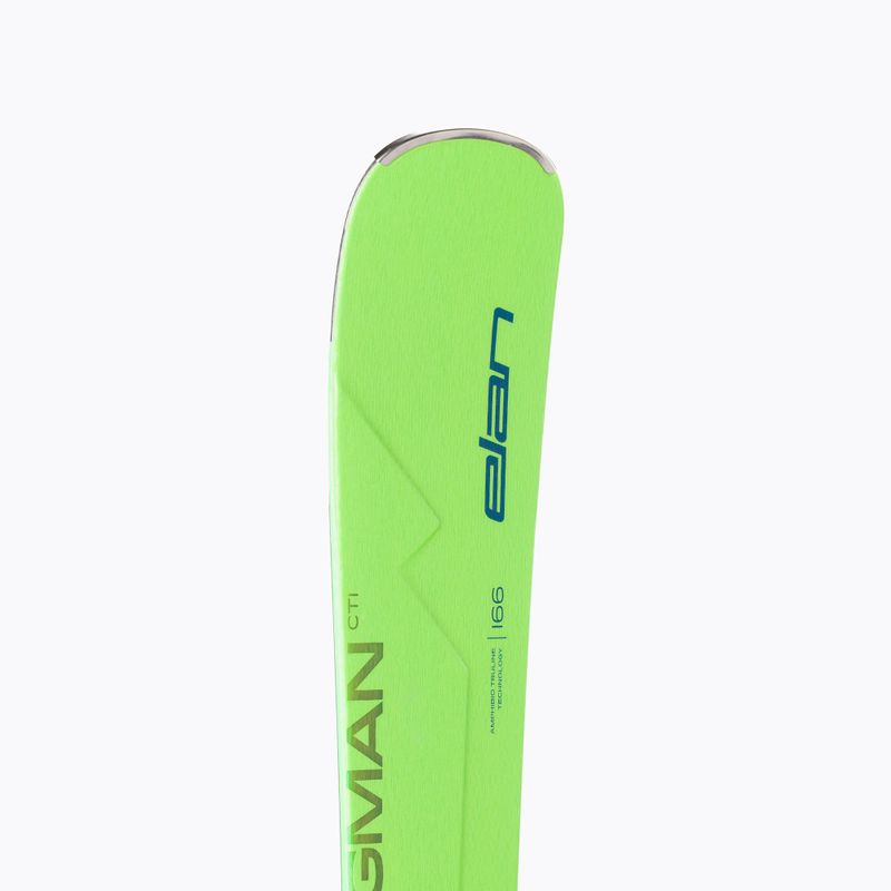 Schiuri de coborâre Elan Wingman 86 CTI Fusion verde + EMX 12 ABAHBR21 8
