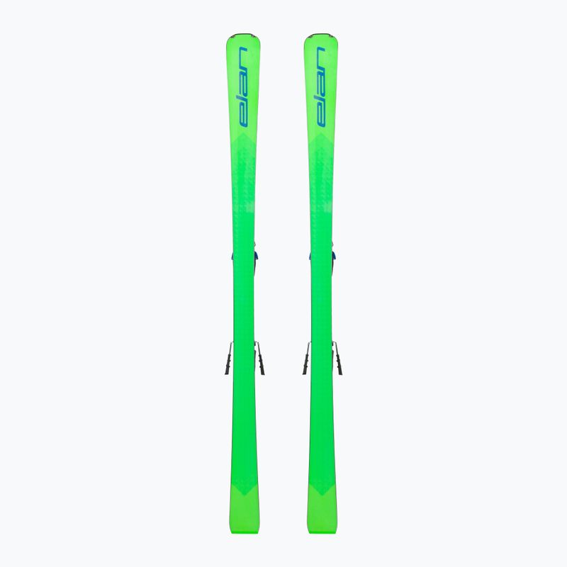 Elan Ace SCX Fusion + EMX 12 schiuri de coborâre verde-albastru AAJHRC21 3
