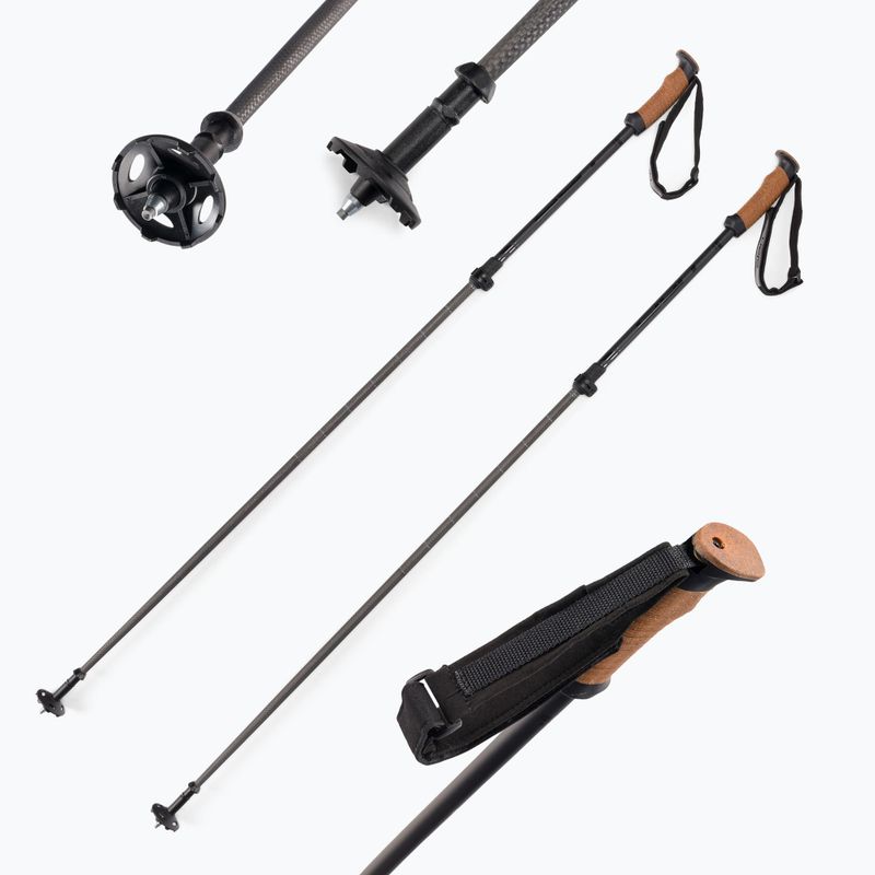 Elan Voyager Rod bețe de schi negru CD907620 7