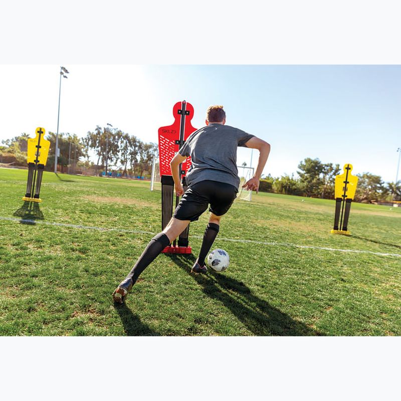 Manechin de antrenament SKLZ Pro Training Soccer Defender roșu 7