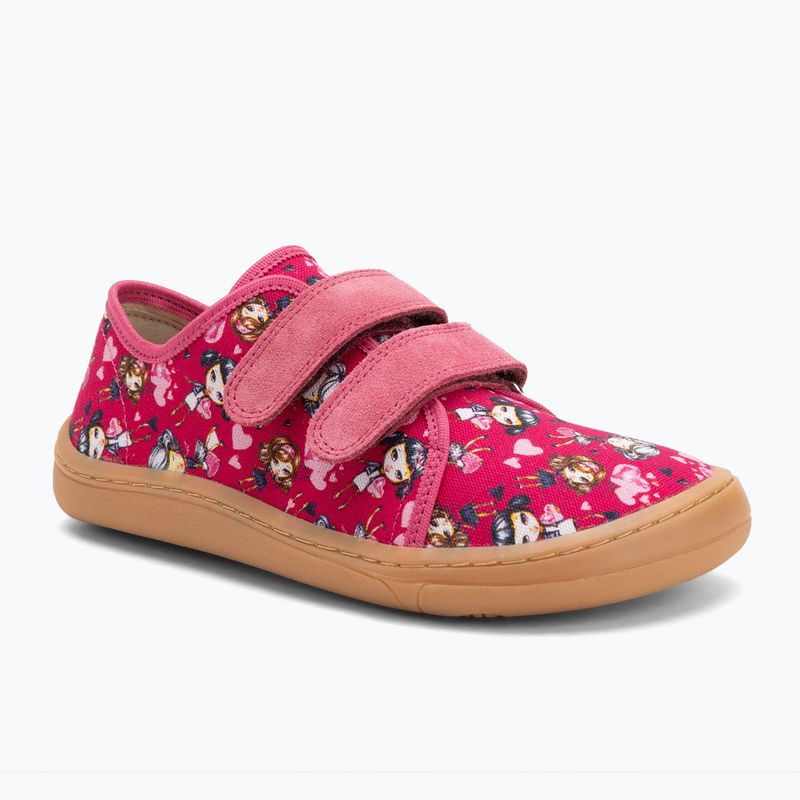Încălțăminte barefoot pentru copii Froddo G1700379 fuxia+