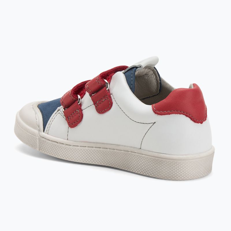 Încălțăminte barefoot pentru copii Froddo Rosario white/red 3