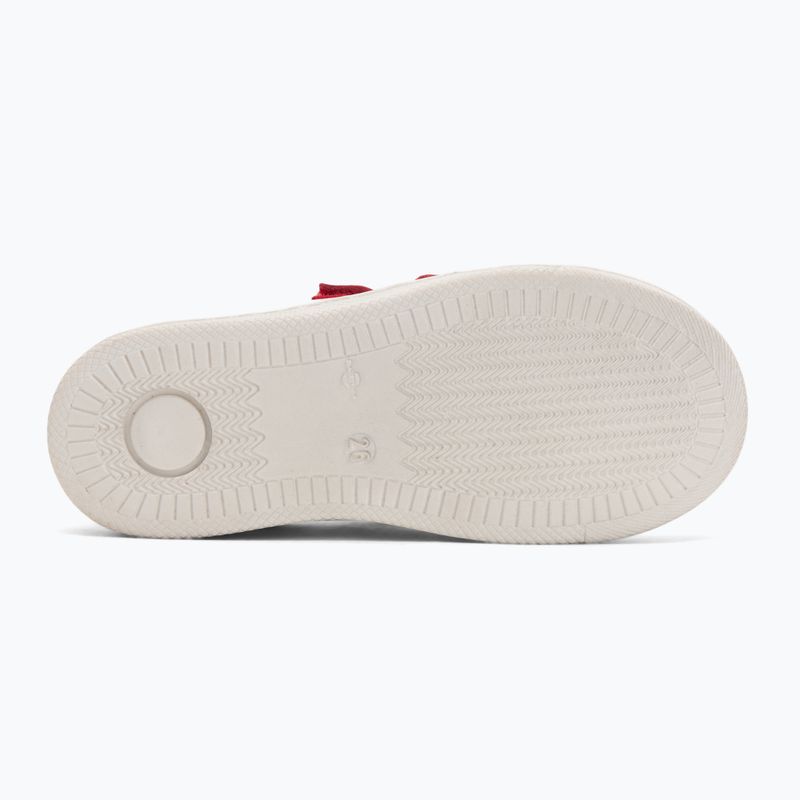 Încălțăminte barefoot pentru copii Froddo Rosario white/red 4
