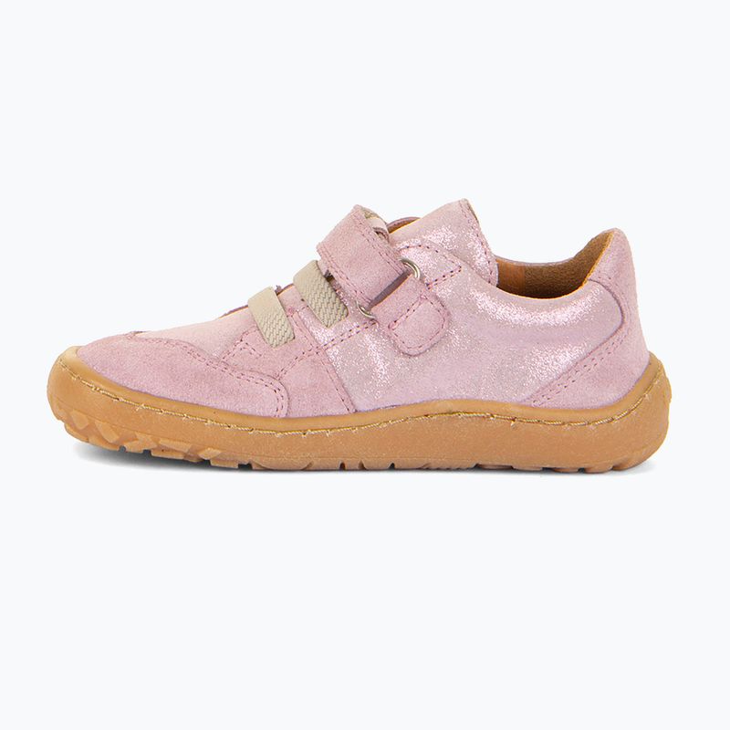 Încălțăminte barefoot pentru copii Froddo Splash pink shine 3