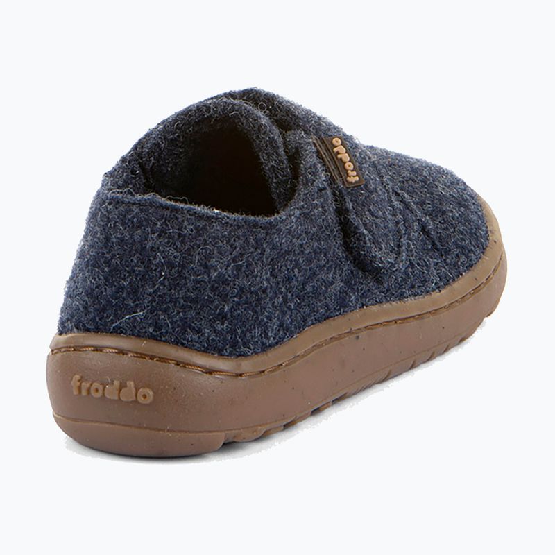 Încălțăminte barefoot pentru copii Froddo Barefoot Wooly dark blue 4