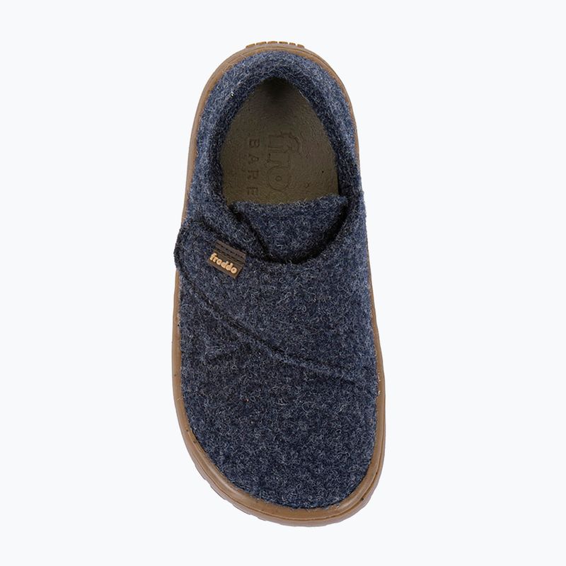 Încălțăminte barefoot pentru copii Froddo Barefoot Wooly dark blue 6