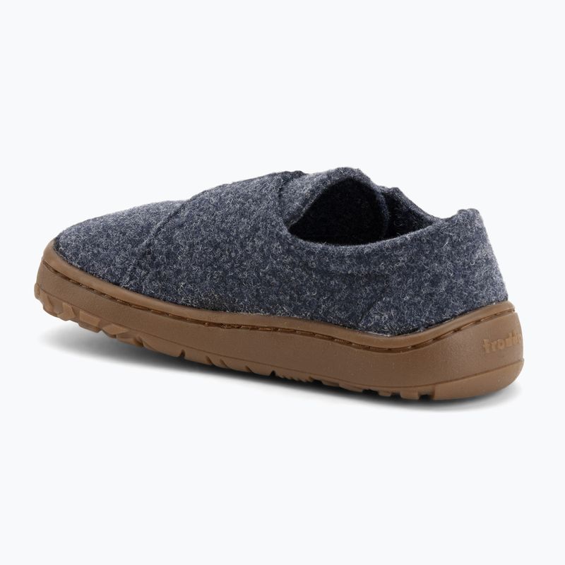 Încălțăminte barefoot pentru copii Froddo Barefoot Wooly dark blue 3