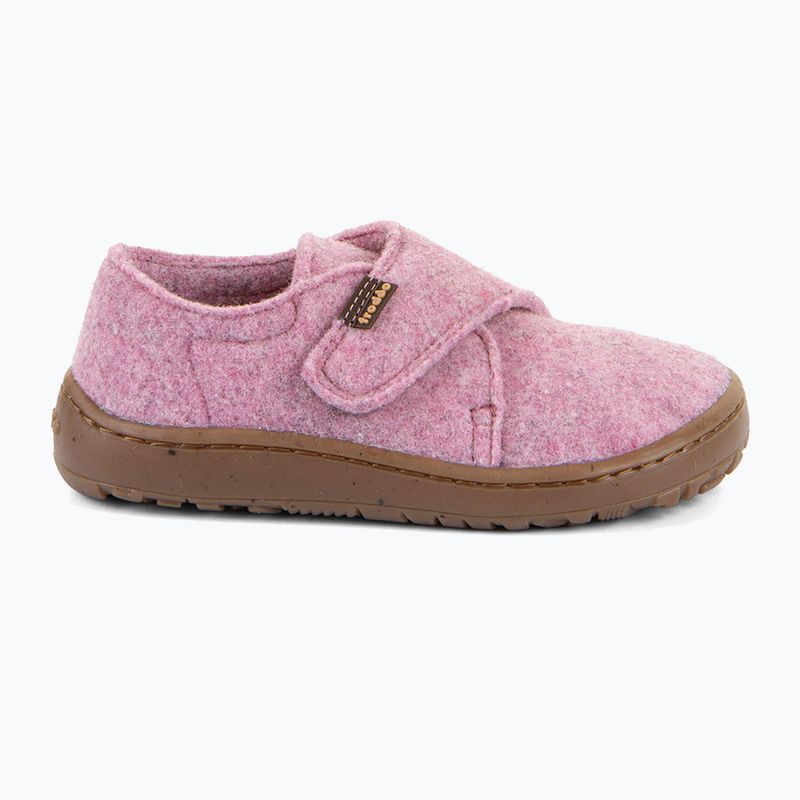 Încălțăminte barefoot pentru copii Froddo Barefoot Wooly pink 2