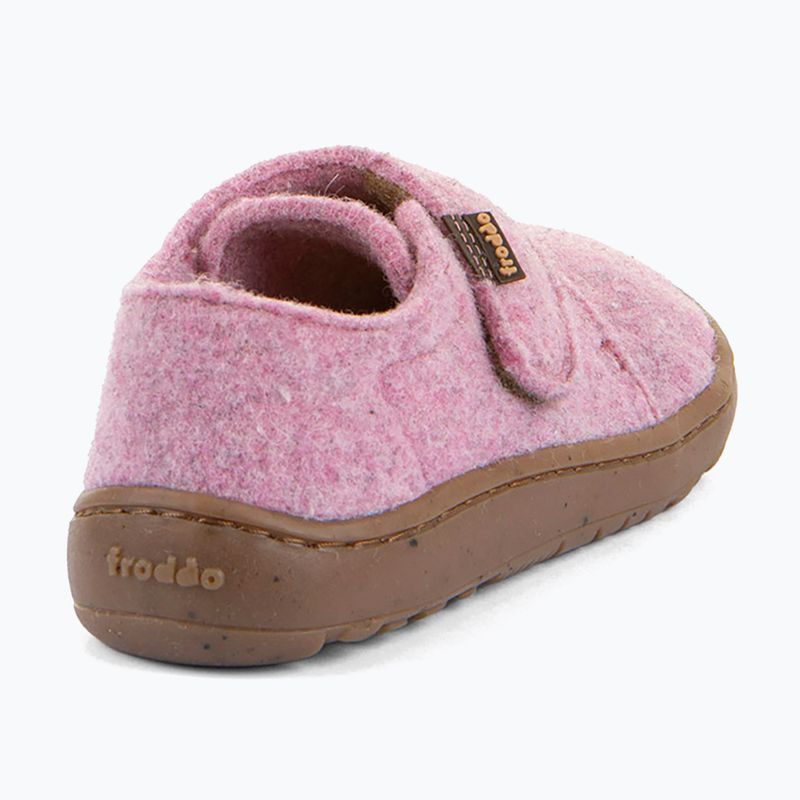 Încălțăminte barefoot pentru copii Froddo Barefoot Wooly pink 5