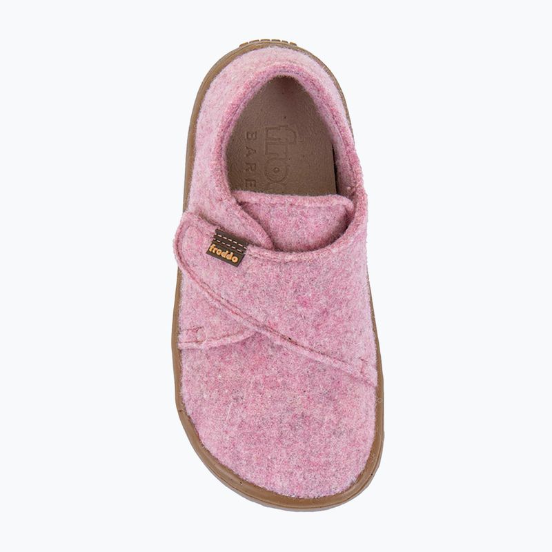 Încălțăminte barefoot pentru copii Froddo Barefoot Wooly pink 7