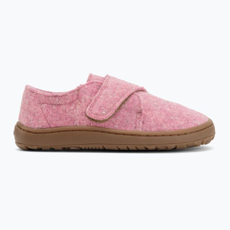Încălțăminte barefoot pentru copii Froddo Barefoot Wooly pink 2