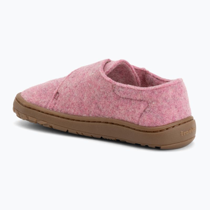Încălțăminte barefoot pentru copii Froddo Barefoot Wooly pink 3