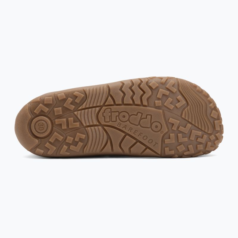 Cizme de iarnă barefoot pentru copii Froddo Tex Winter bordeaux 4