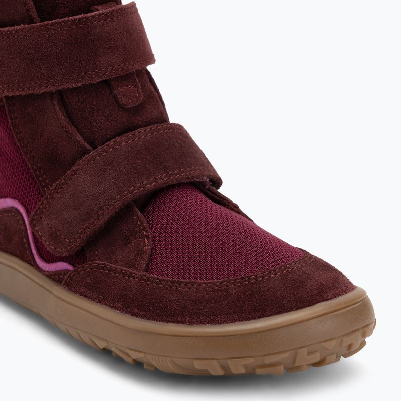 Cizme de iarnă barefoot pentru copii Froddo Tex Winter bordeaux 5