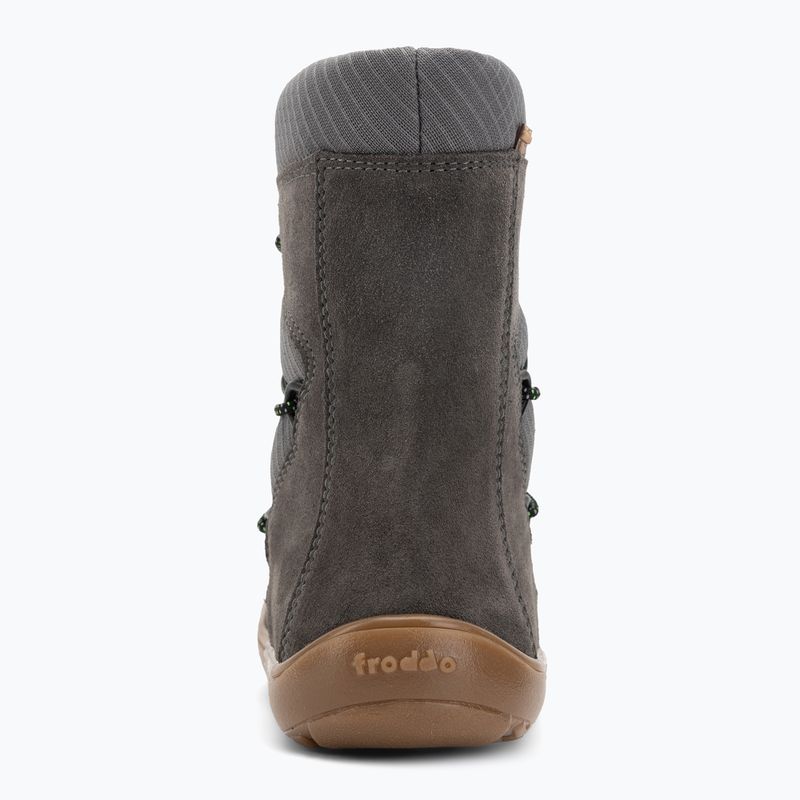 Ghete barefoot pentru copii Froddo Tex Track Wool gri 6