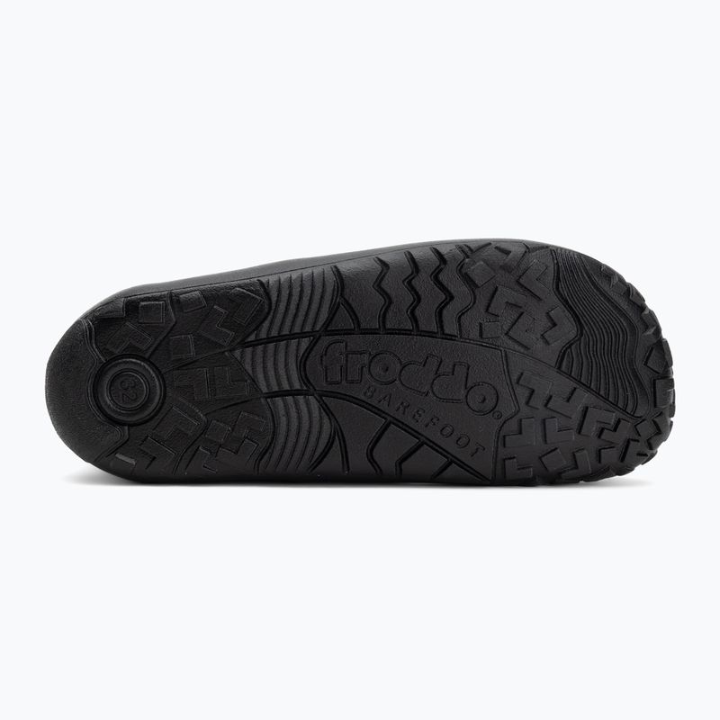 Ghete barefoot pentru copii Froddo Tex Track Wool negre 4
