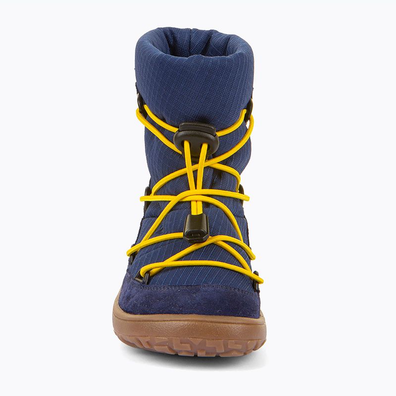 Ghete de zăpadă barefoot pentru copii Froddo Barefoot Tex Track Wool blue 3