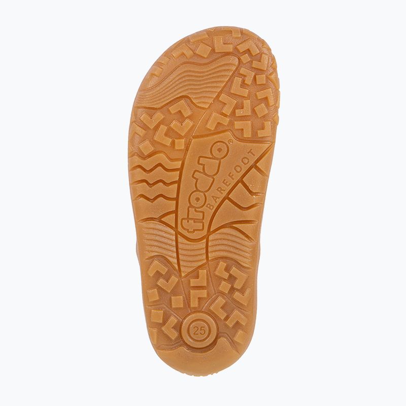 Încălțăminte barefoot pentru copii Froddo Canvas gold shine 5