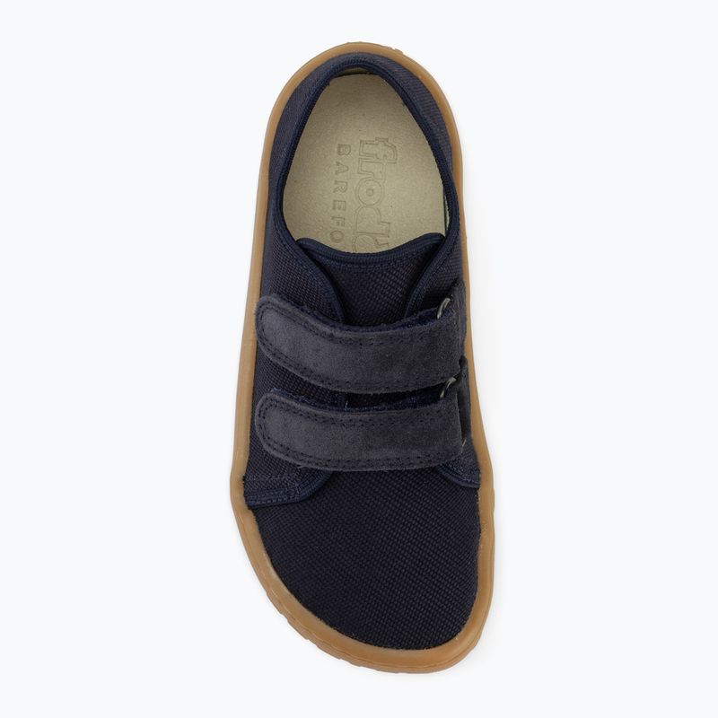 Încălțăminte barefoot pentru copii Froddo Canvas dark blue 5