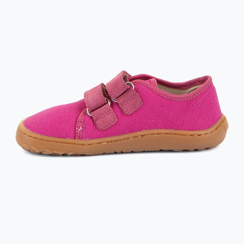 Încălțăminte barefoot pentru copii Froddo Canvas fuchsia 3
