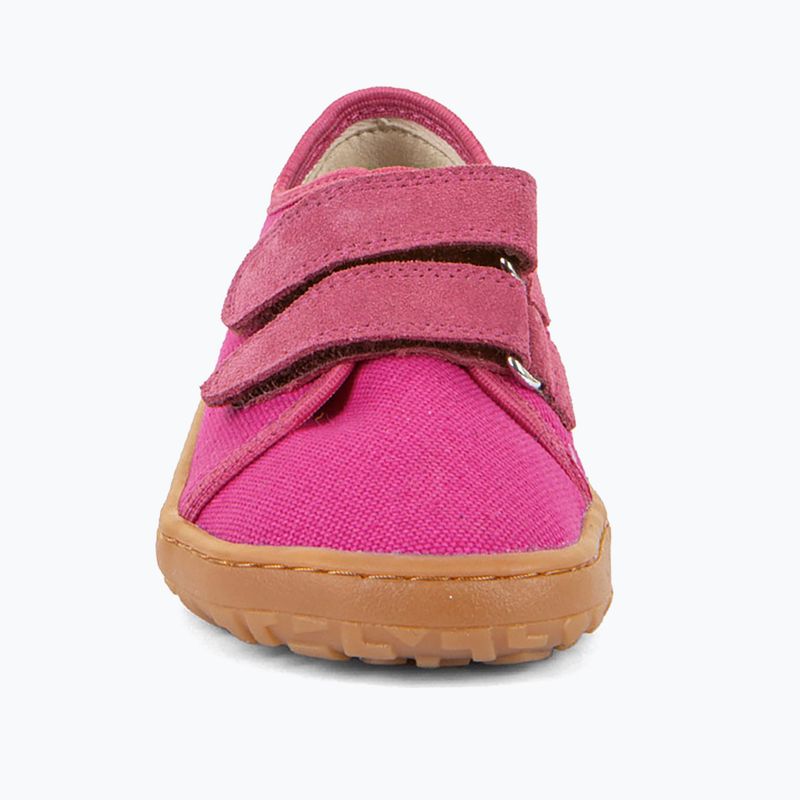 Încălțăminte barefoot pentru copii Froddo Canvas fuchsia 4