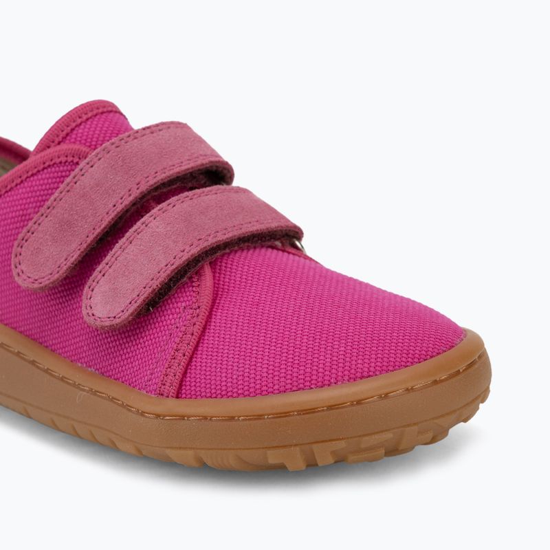 Încălțăminte barefoot pentru copii Froddo Canvas fuchsia 7