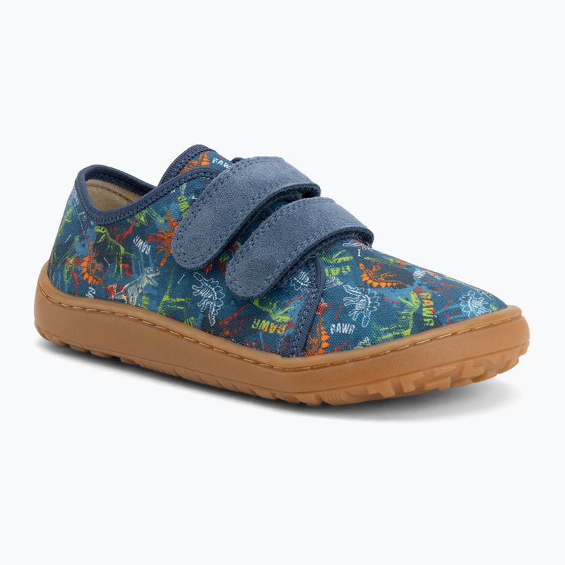 Încălțăminte barefoot pentru copii Froddo Barefoot Canvas denim+