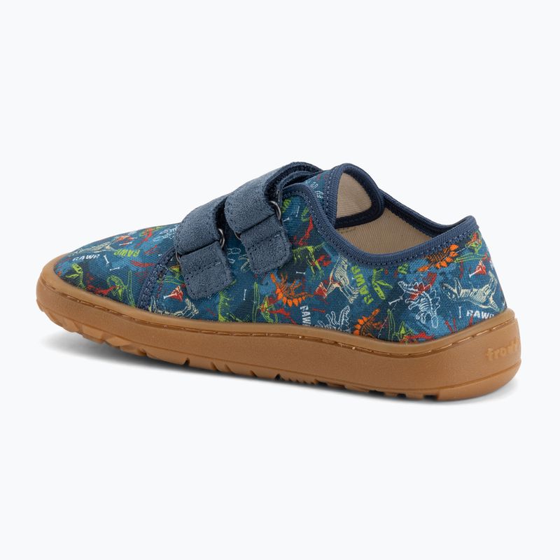 Încălțăminte barefoot pentru copii Froddo Barefoot Canvas denim+ 3