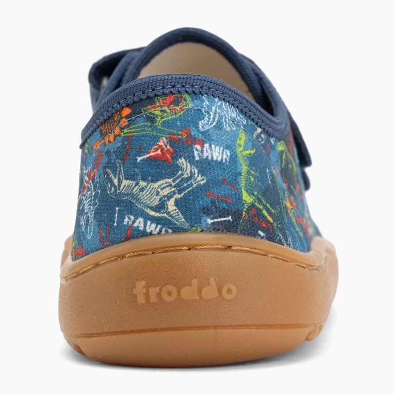 Încălțăminte barefoot pentru copii Froddo Barefoot Canvas denim+ 6
