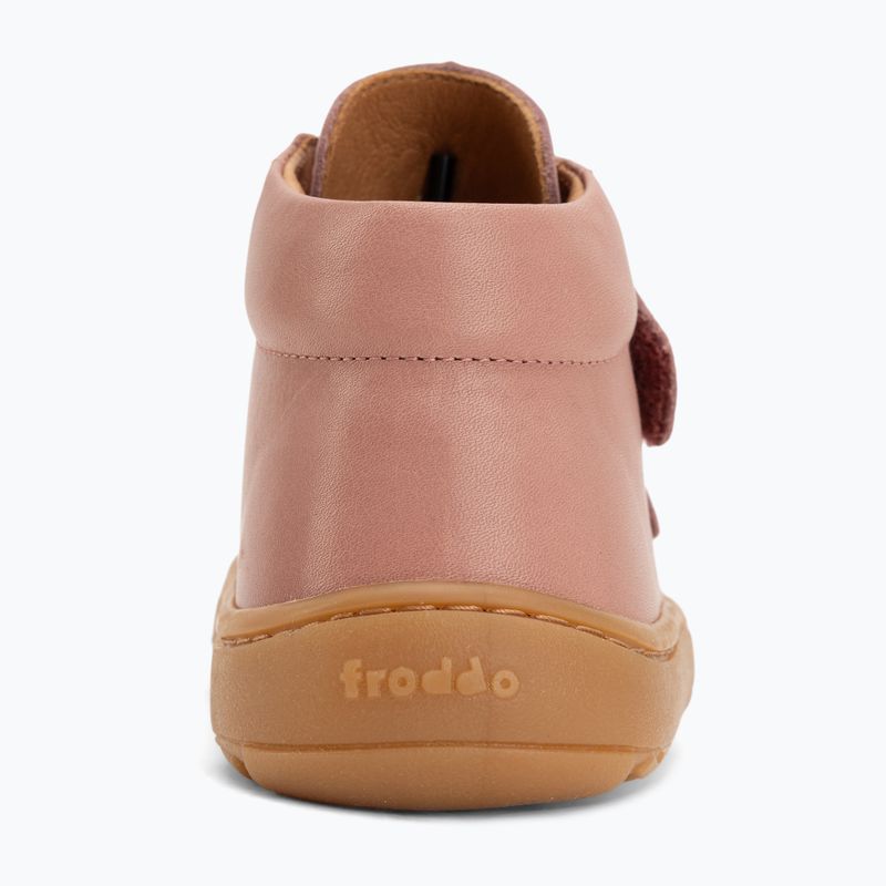 Încălțăminte barefoot pentru copii Froddo Barefoot First Step dark pink 6