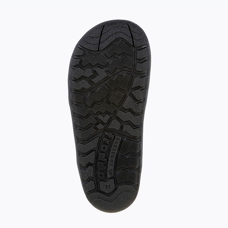 Ghete de zăpadă barefoot pentru copii Froddo Barefoot Up Path Tex black/yellow 6