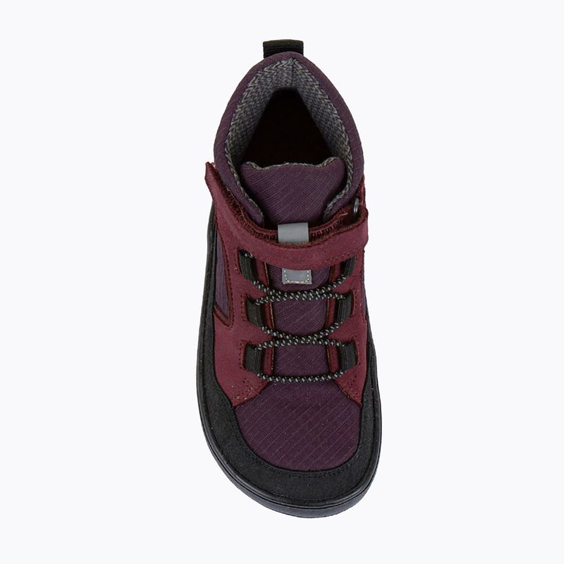 Ghete de zăpadă barefoot pentru copii Froddo Barefoot Up Path Tex dark bordeaux 7