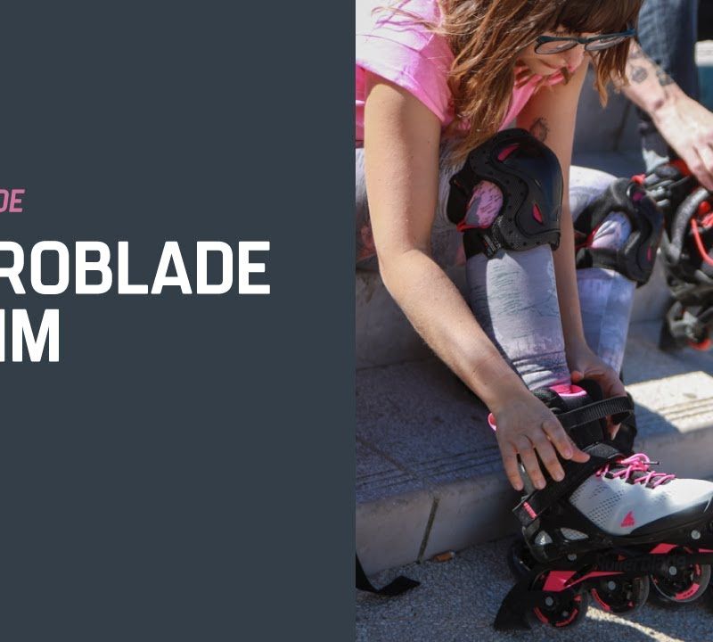 Rollerblade Macroblade 80 patine pentru femei gri-portocaliu 07100700 R50 13