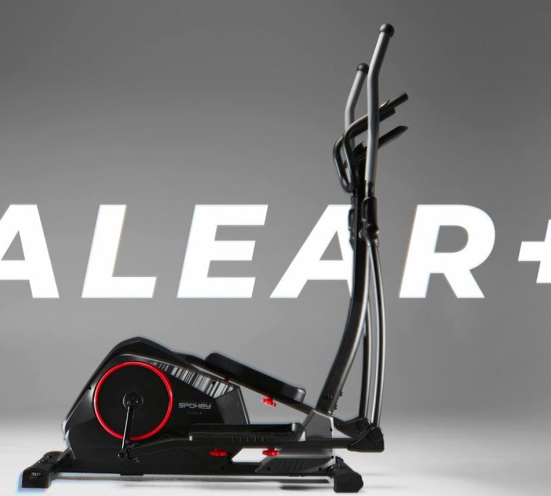 Bicicletă eliptică Spokey Alear+, negru, 928652 13
