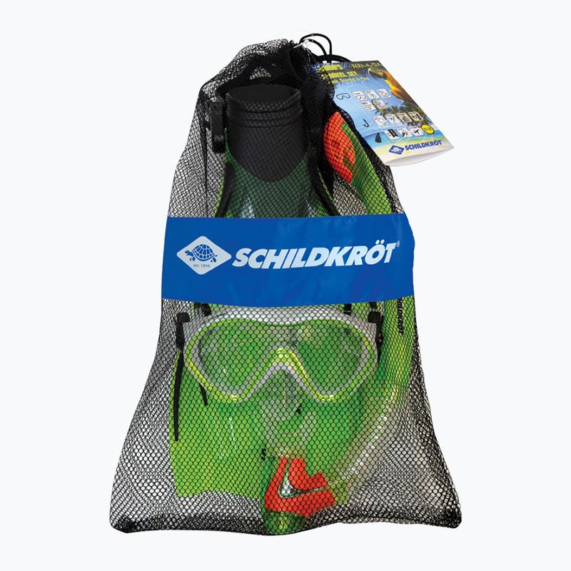 Schildkröt Trusă de snorkel pentru copii Bermuda verde 940001 11