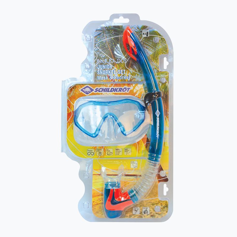 Schildkröt Barados set snorkel pentru copii albastru 940011 8