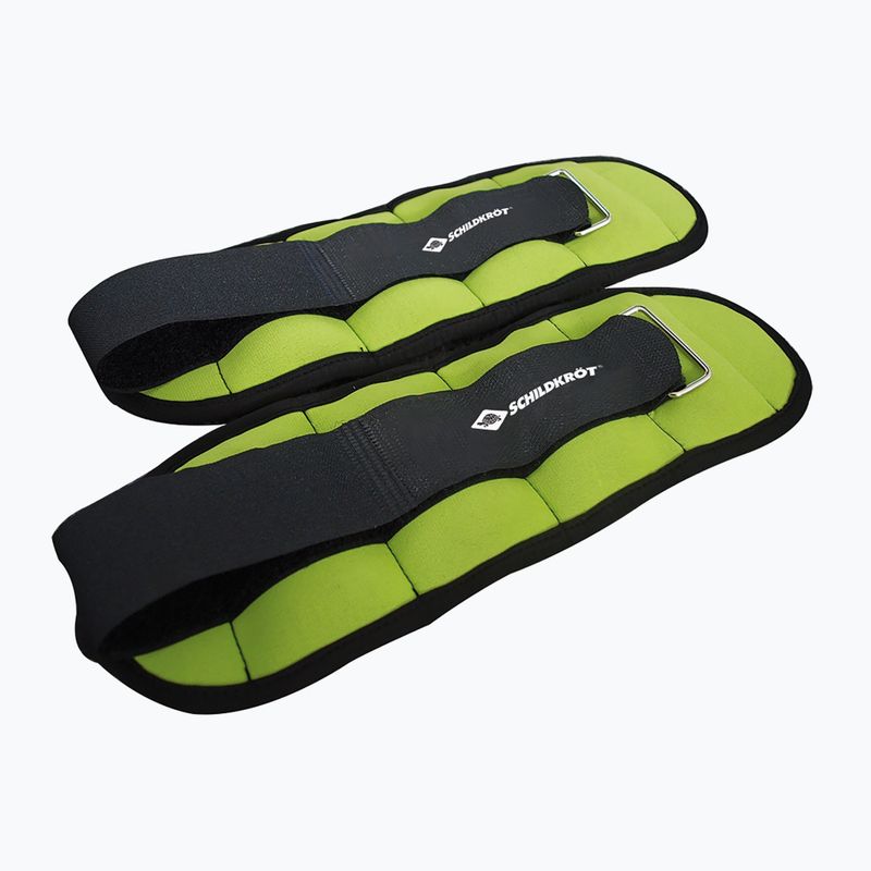 Greutăți pentru încheieturi și glezne Schildkrot Wrist And Ankle, verde, 960001