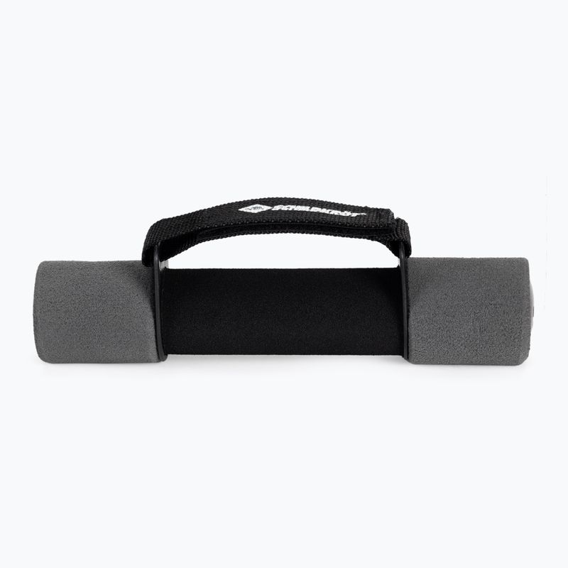 Schildkröt set de gantere Soft Dumbbells 2 x 1 kg negru/gri 960009 4