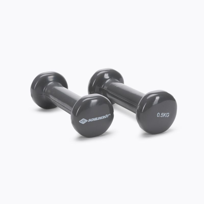 Gantere Schildkrot set Vinyl Dumbbells in Suitcase 960010 4