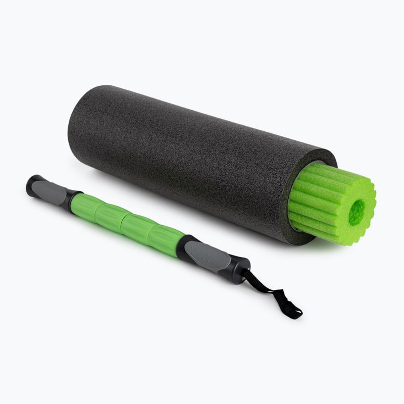 Rolă de masaj Schildkrot 3 in 1 Massage Roller, verde, 960039 2