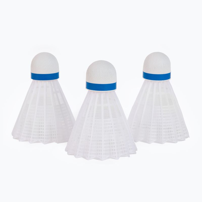 Sunflex badminton navetă de badminton Hobby 6 buc alb/galben 53562 2